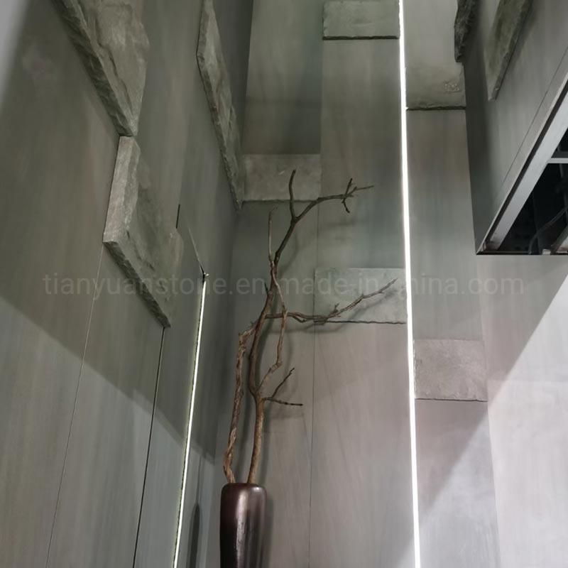 Classical Leon Grey Marble Light Grey Villa Floor Tile
