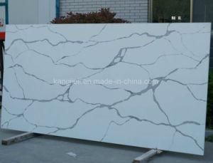 Calacatta Kitchen Countertop and Bathroom Vanity Top Artificial Marble