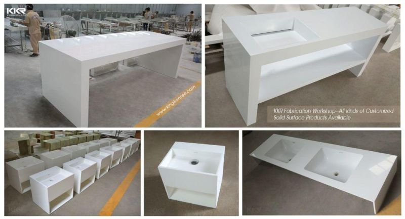 Luxury Modern Bathroom Vanity Top Home Integrate with Sink Vanity Tops