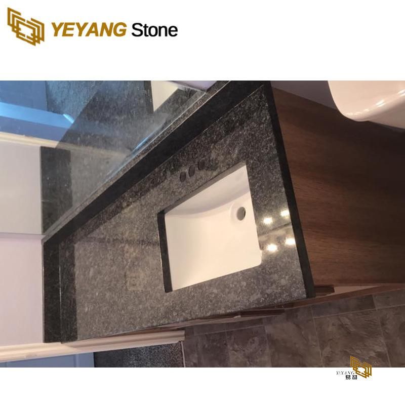 Granite Countertop/Vanity/Worktop/Top Black Countertop Kitchen/Bathroom Project Suppliers