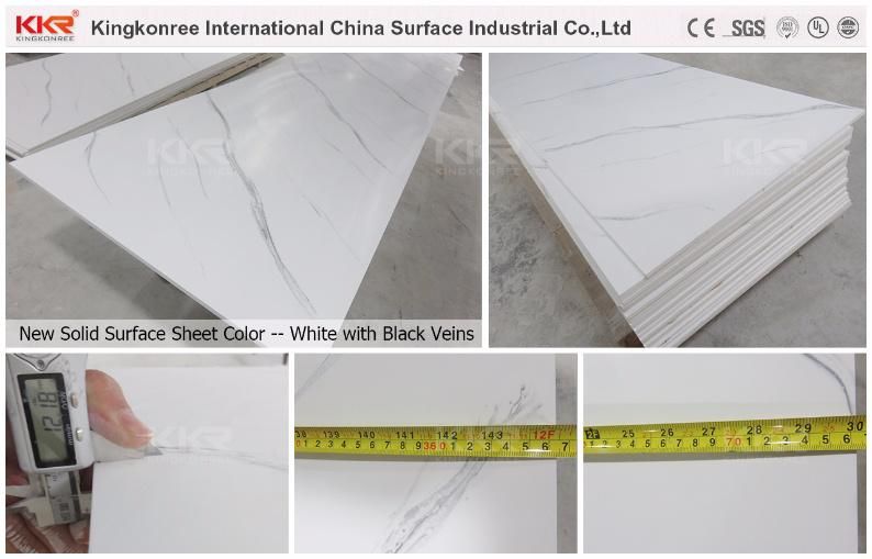 Acrylic Corian Stone Custom Solid Surface Bathroom Countertop