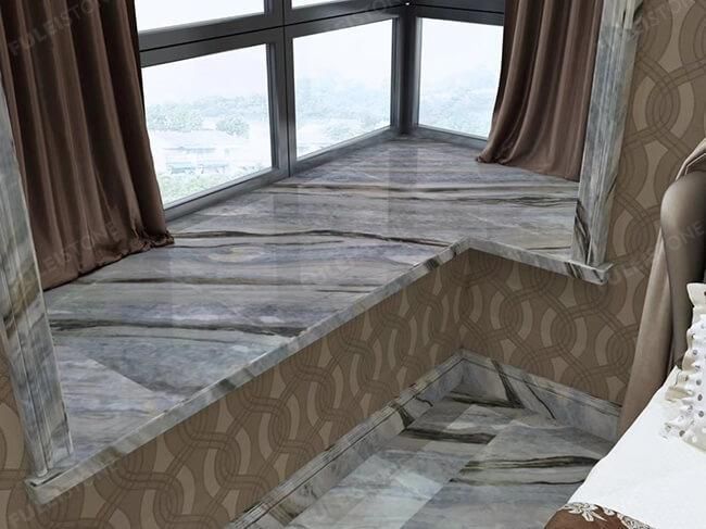 Blue River Marble Slab