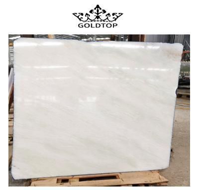 Grateful Romantic Namibia White Natural Marble for Kitchen Top Decoration