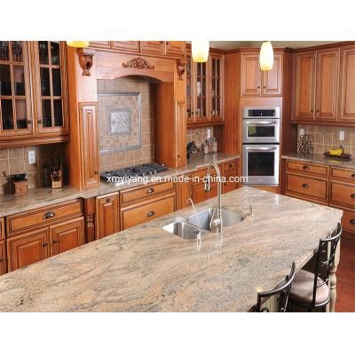 Natural Granite Stone Countertop/Bathroom/Vanitytop for Home/Hotel Project Flooring Tiles with Gold/Yellow/Beige/White/Brown/Red/Pink/Black