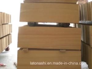 Honed Yellow Sandstone for Facade/Wall/Floor Tiles