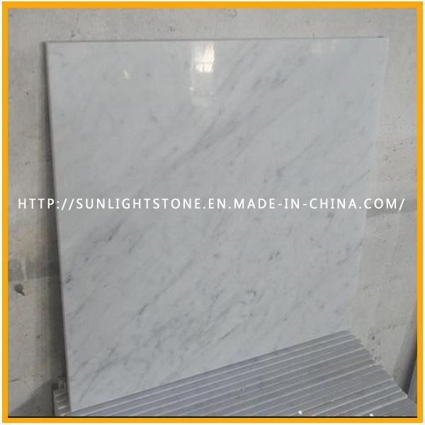 Polished Crystal White Wave Marble for Stone Tiles Paving Flooring