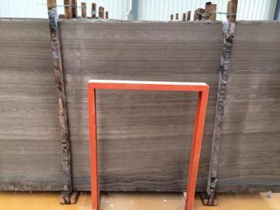 Coffee Brown Wooden Grey Timber Marble Slabs