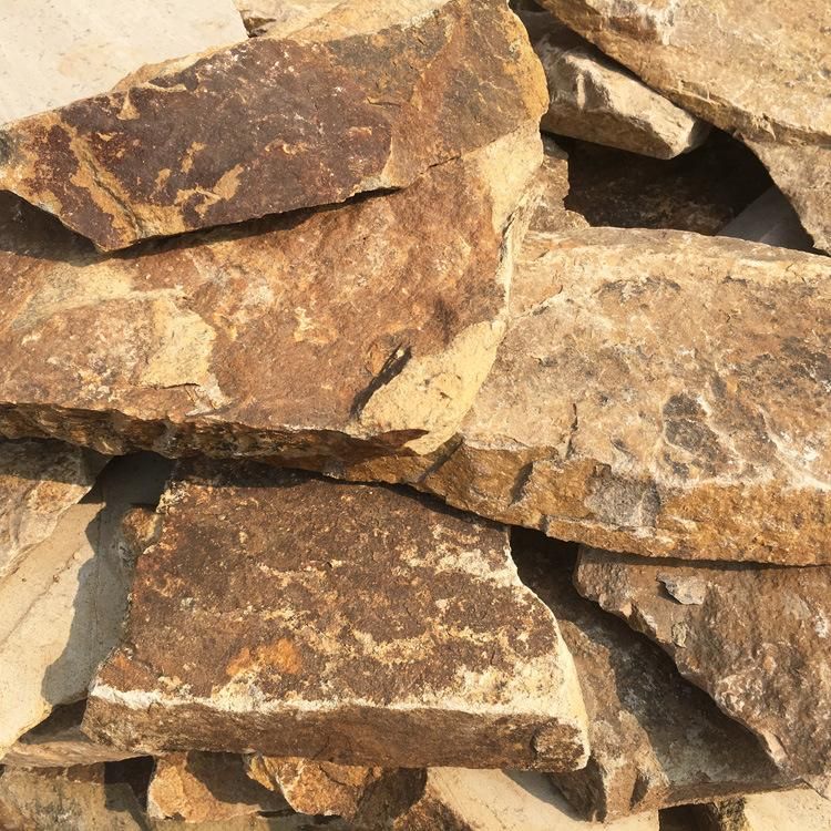 Tiger Skin Yellow Flexible Slate Stone Veneer Tiles