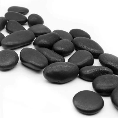 Cheap Price High Polished Black River Pebbles Stone for Paving Garden