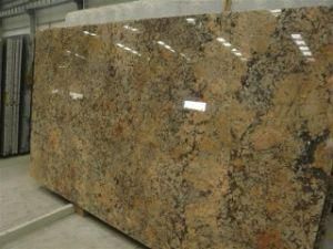 Imported Granite Giallo Crystal for Tiles/Countertops/Kitchentops/Hotel/Building Materials