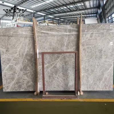 Wholesale Price Honed/Polished White/Black/Beige Stone Silver Galaxy Grey Marble Tiles for Cut to Size Tiles Countertop Floor Wall Covering