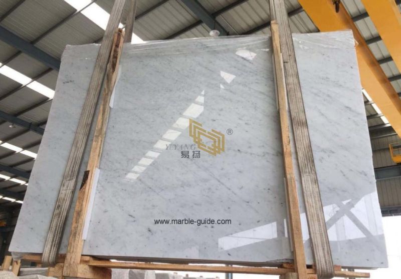 China Carrara White Marble Vanity for Bathroom/Hotel/Table/Worktop/Countertop