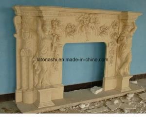 Marble Fireplace Mantels /Stone Fireplace Marble Mantel/Stone Mantel
