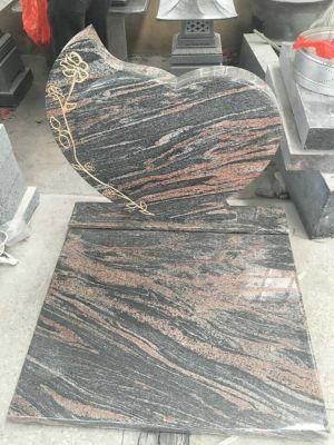Poland Granite Aurora Tombstone Monument Headstone