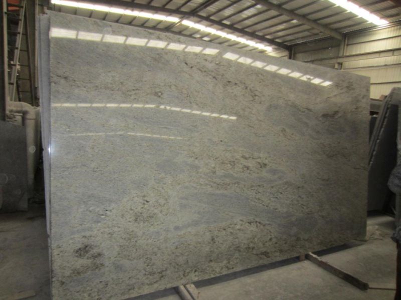 High Polished Kashmir White Granite Big Slabs