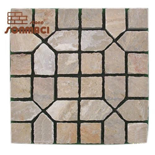 Rusty Slate Flagstone Pavers Stone Tile for Walkway
