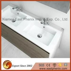 Natural Polished White Quartz Vanity for Bathroom/Kitchen