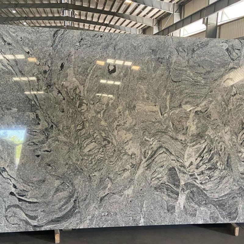 Viscount White Granite Slab for Wall/Countertop/Island