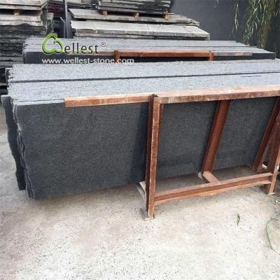 2019 Hotselling China Absolute Black Granite Half Small Slabs, Granite Plate 240X65cm