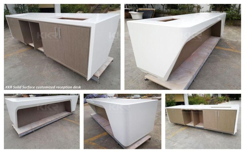 Household Integrated Washbasin Bathroom Vanity Stone Customized Size Countertop with Sink