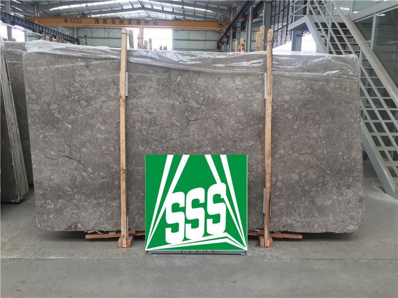 Luxury Galaxy Grey Marble Slab Natural Stone Flooring Wall Tile Cut to Size
