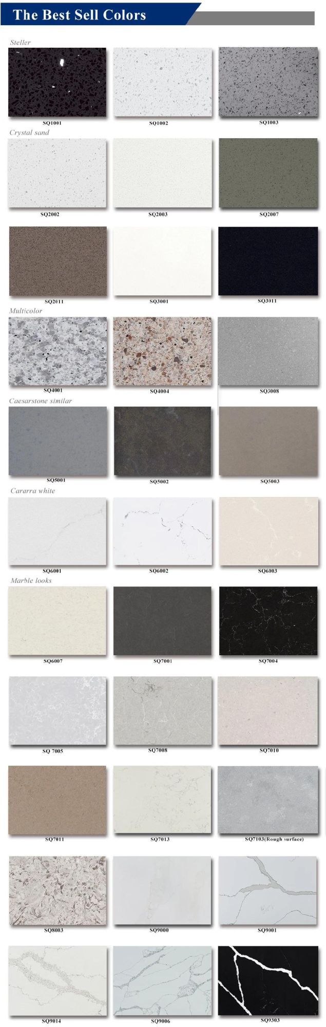 China 3200*1600mm Calacatta White/Black/Grey Artificial/Engineered Quartz Stone Slabs Price/Factory/Manufacturer