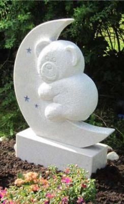 Widely Used Wholesale Polished Black Natural Granite Tombstone with European Style