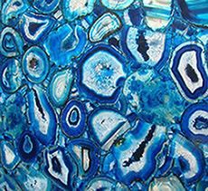 Blue Agate Slab for Home Decoration