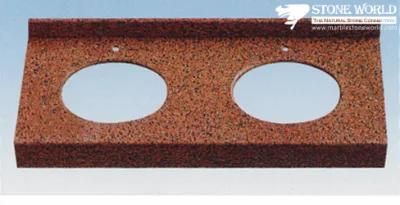 Polished Modern Design Granite Vanity Top for Kitchen (SV006)