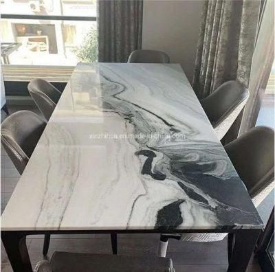 Solid Surface Guobao/Panda White Stone Kitchen/Bathroom/Vanity Prefabricated Work/Table/Bar/Island/Counter Marble Top