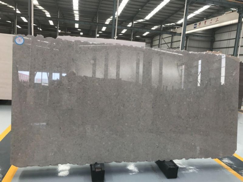 Grey Limestone Polished Portugal Marble Slabs