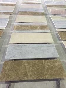 Light Emperador Carrara White Chinese Beige Marble Floor Tile