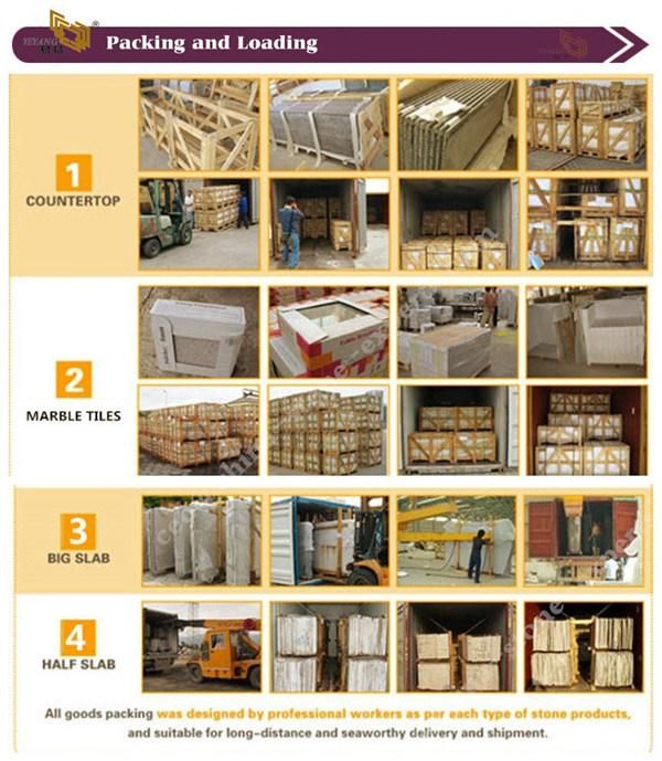 Natural Granite Stone Countertop/Bathroom/Vanitytop for Home/Hotel Project Flooring Tiles with Gold/Yellow/Beige/White/Brown/Red/Pink/Black