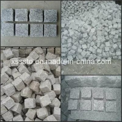 Grey Yellow Black Red Granite Cube Stone Paving Stone