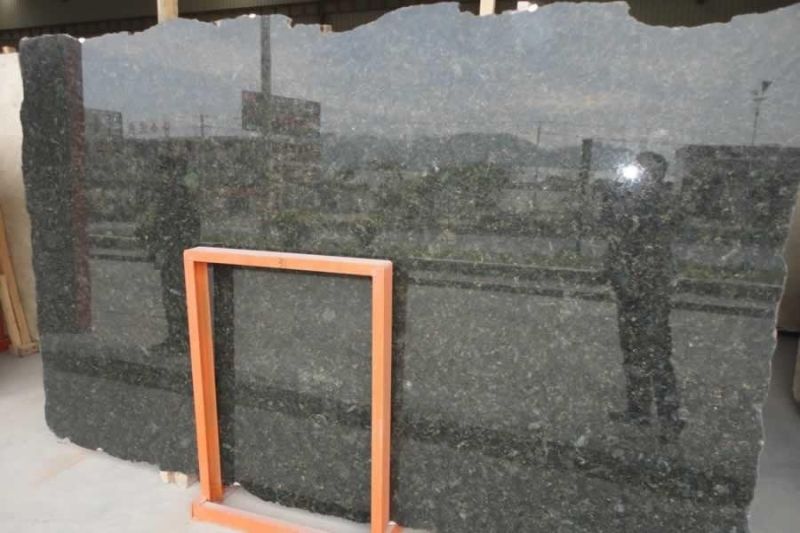 Polished Natural Stone Butterfly Green Granite Tiles for Flooring