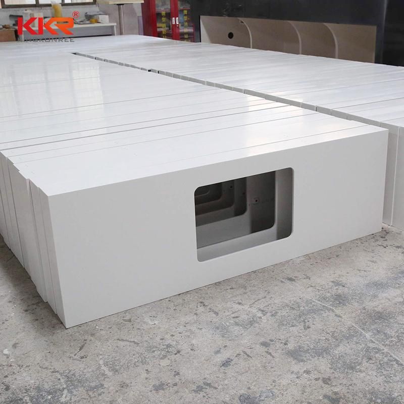 Modern Bathroom Artifical Stone Solid Surface Vanity Top