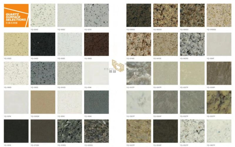 China Calacatta Quartz Countertop Manufacturer for Commercial/Hosptial Kitchen/Bathroom Vanity/Countertops