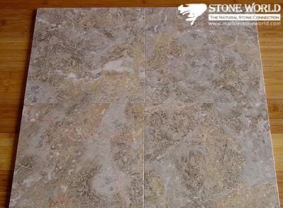 Polished Jiangxi Cream Marble Tile for Flooring/Wall