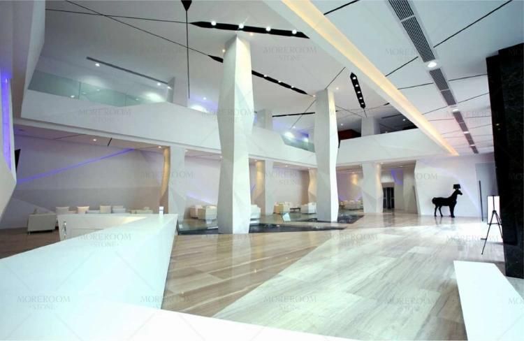 Artificial Texture Marble Acrylic Solid Surface Sheet Commercial Slab