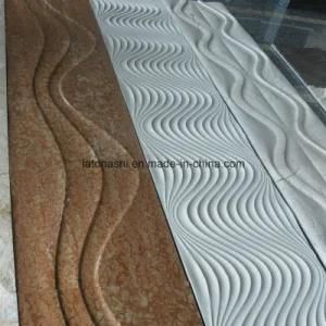 White, Beige, Black Marble Stone Carving Tile for Home Decoration