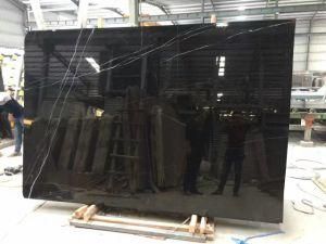 Nero Marquina Polished Tiles&Slabs&Countertop Marble