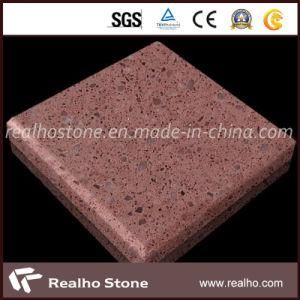 Engineered Red Artificial Marble Stone