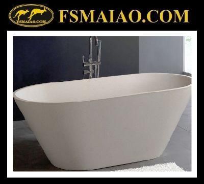 Mineral Freestanding Solid Surface Bathtub (BS-8619)
