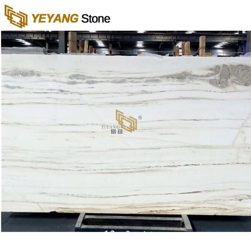 Royal Jasper White Marble Slabs for Background/Fireplace/Wall/Countertop/Kitchen/Bathroom/Table Top