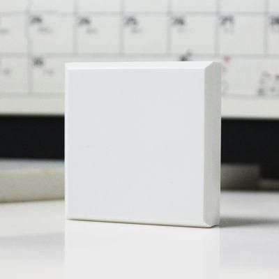 Artificial Marble Corian Sheets Glacier White Modified Acrylic Solid Surface