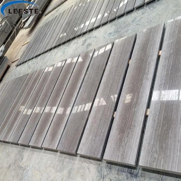 Timber Grey Marble Natural Grey Wood Vein Marble Polished Slabs Cut-to-Size Tiles
