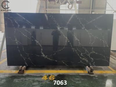 Calacatta Quartz Stone Slab Colors for Kitchen Bathroom Quartz