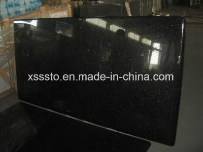 Black Galaxy Granite Kitchen Countertops