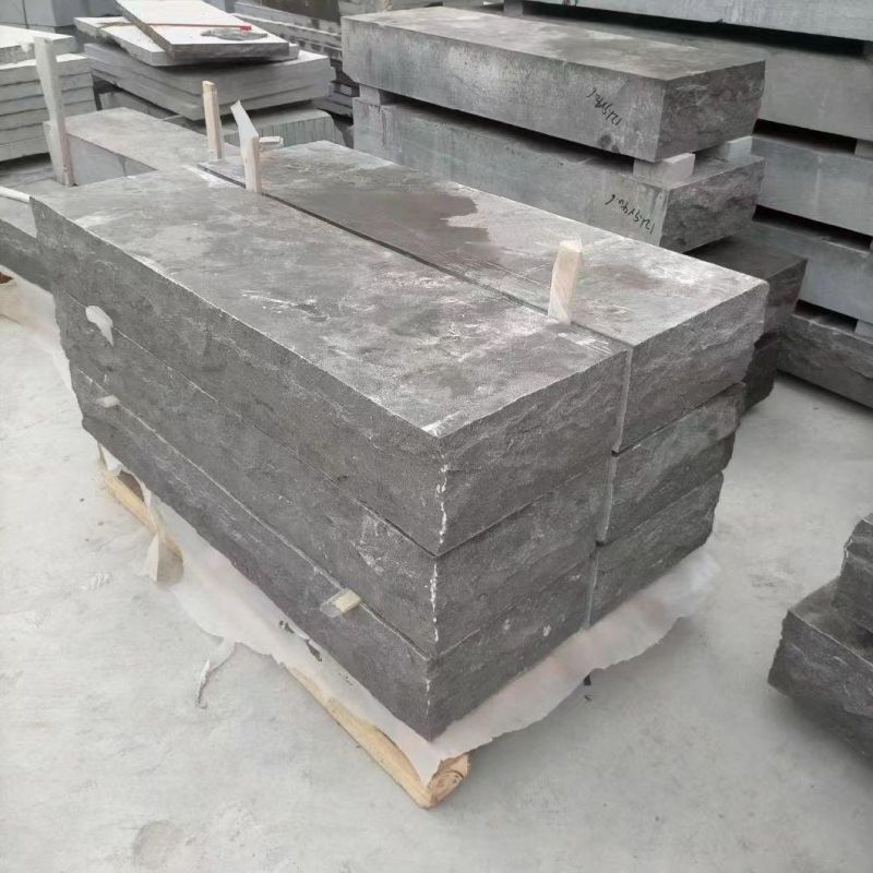 Directly From Factory Cheap Price Acid Pickling Split Edge Bluestone Limestone for Stair Step /Windowsill