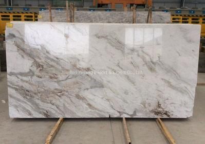 Natural Stone Building Slab/Tile Marble for White/Brown/Grey/Beige/Yellow Construction/Flooring/Wall/Vanity/Countertop Supplier